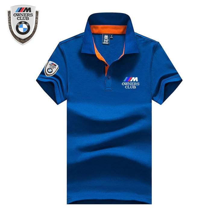 2022 Polo BMW Motorsport Owners Club Homme Pique Col Contrasté Coton Manche Courte